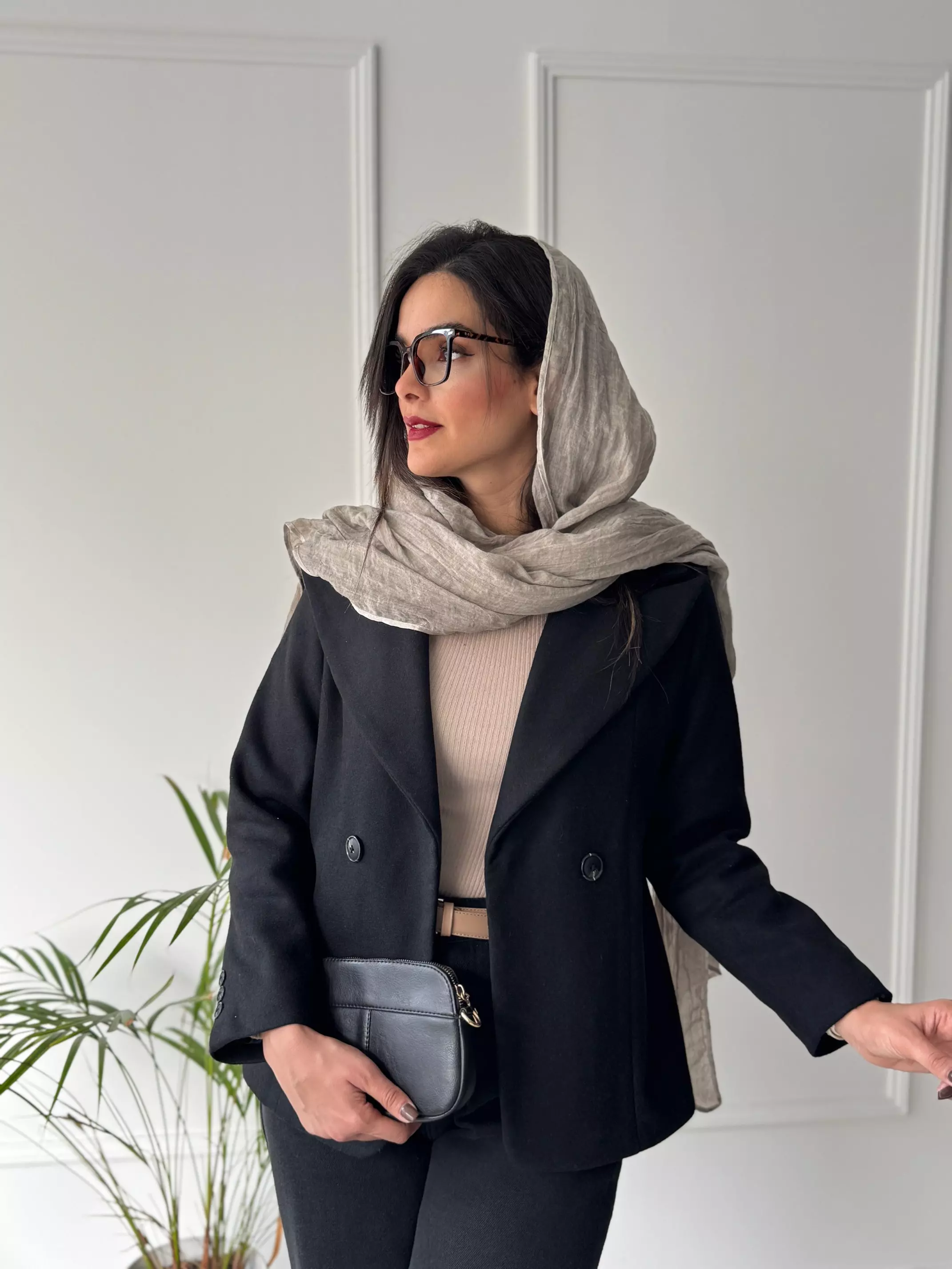 پالتو کتی آستردار آهو